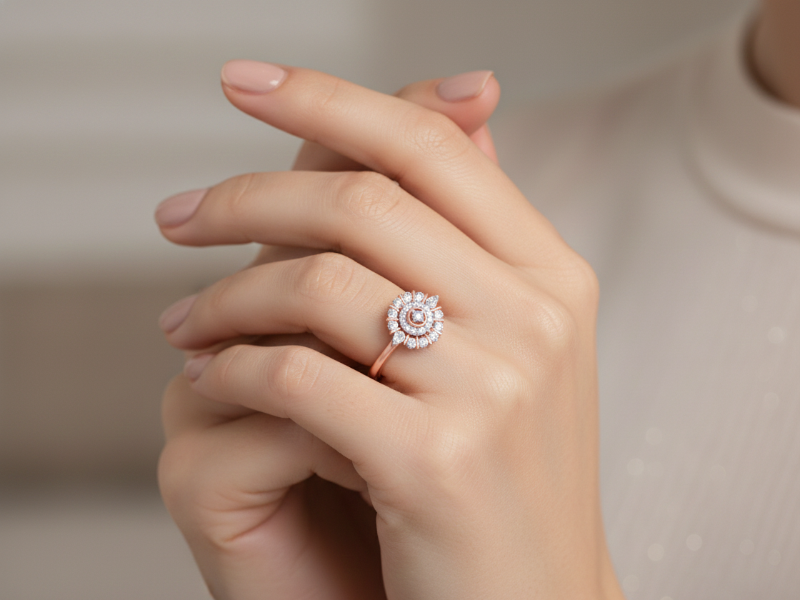 Enchanté Diamond Ring - 3