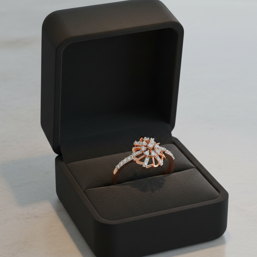 Auralis Charm Diamond Ring
