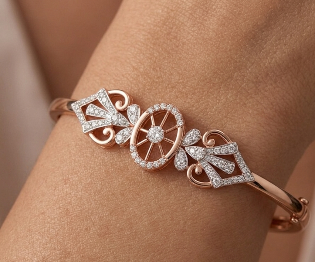 Diamond Infinity Bracelet - 6