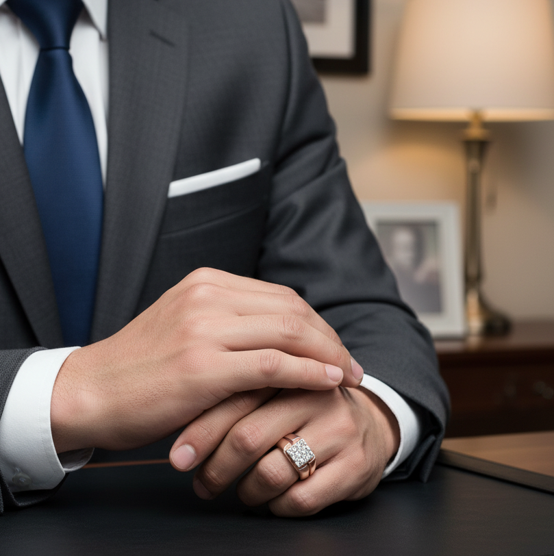 Supreme Command Diamond Gents Ring - 3