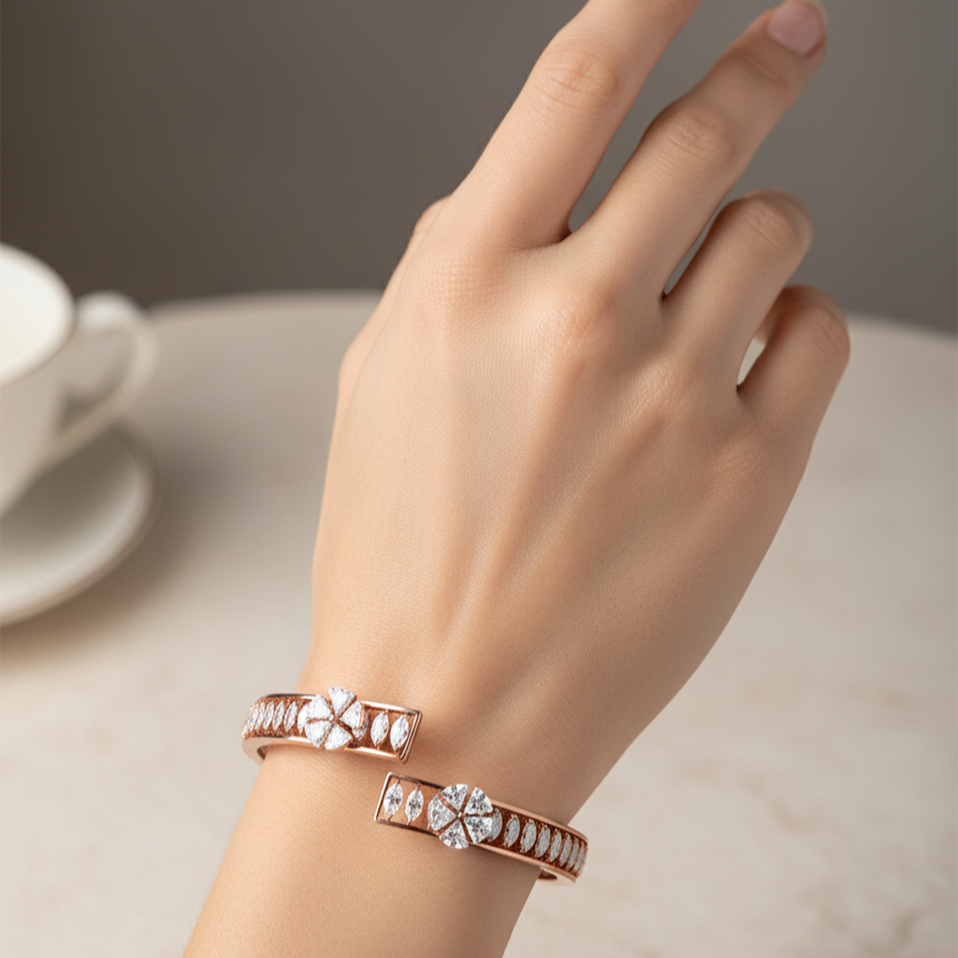 Radiant Cut Diamond Bracelet