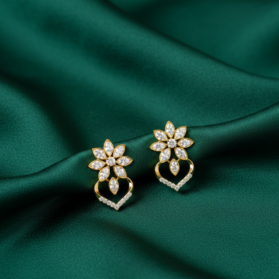 Elegant Diamond Stud Earrings for Timeless Fashion