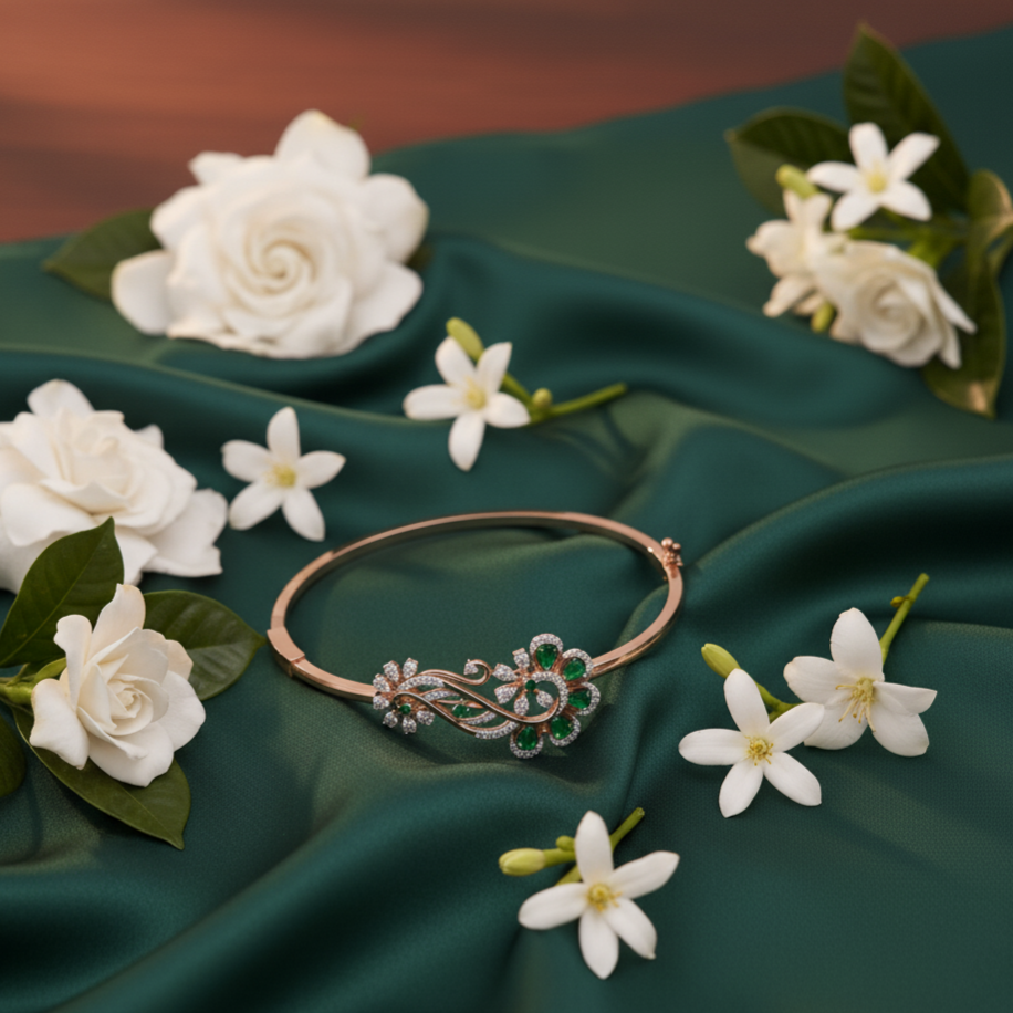 Diamond Arc Elegant Bracelet