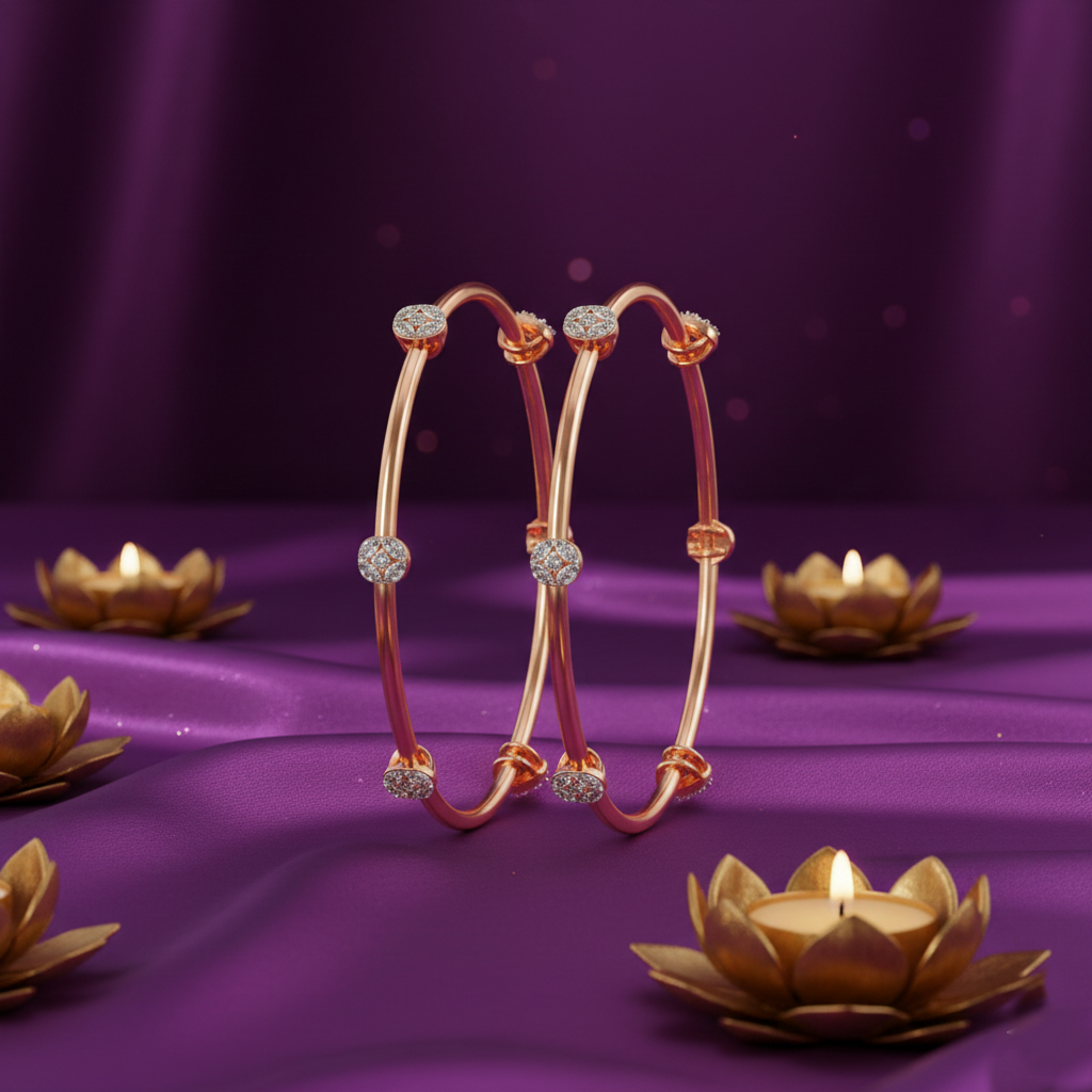 Noble Illusion Diamond Bangle - 3