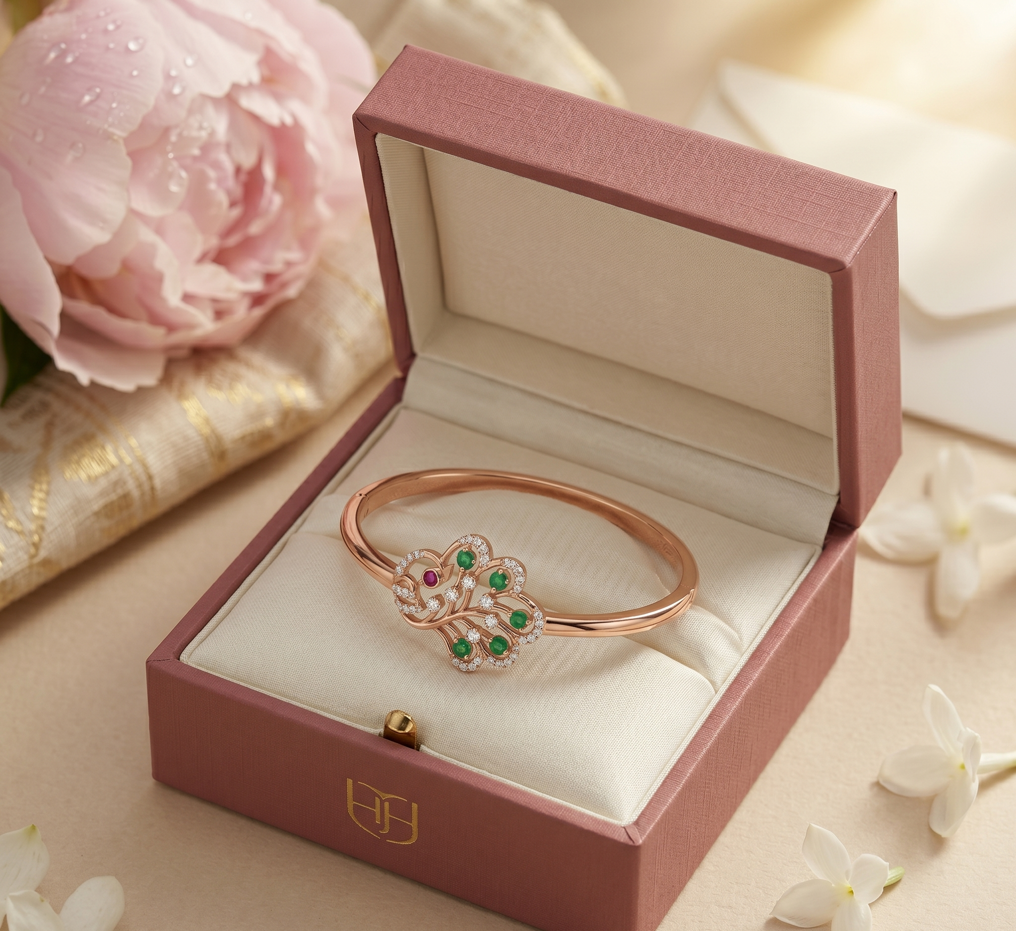 Diamond Bloom Bracelet