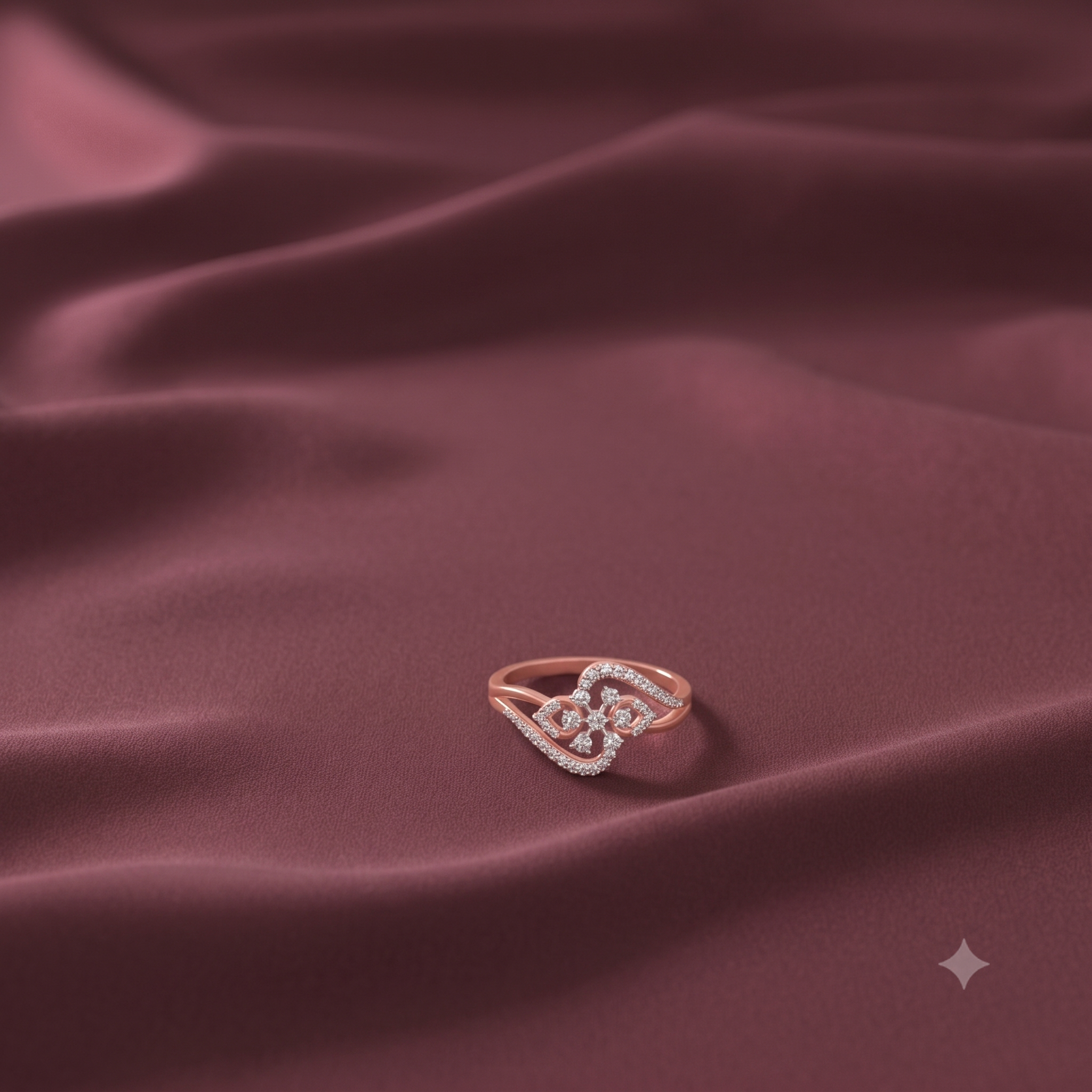Queen's Elite Aura Diamond Ring