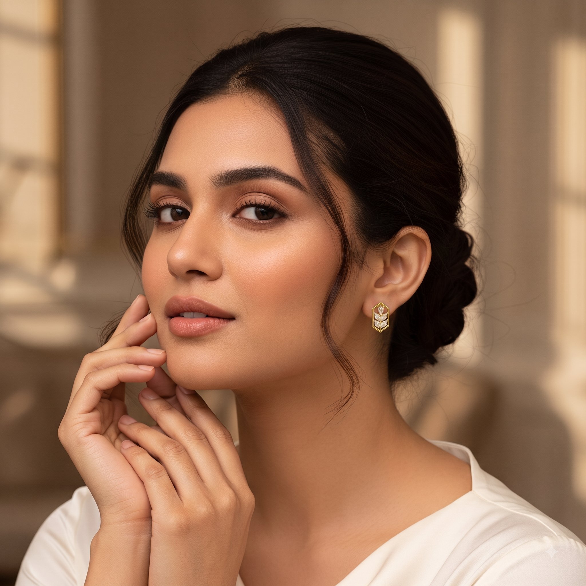Elegant Diamond Stud Earrings for Sophisticated Style - 3
