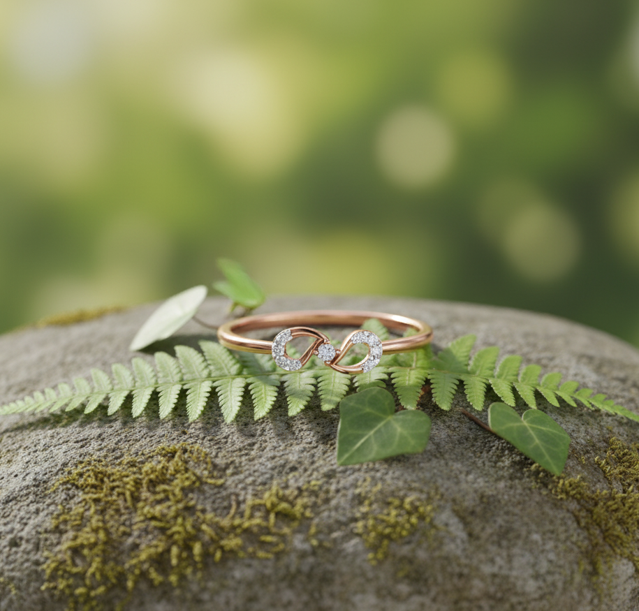 Eternity Knot Diamond Ring - 3
