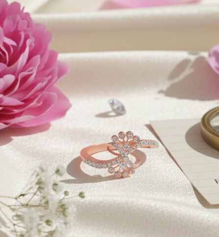 Diamond Regal Velvet Ring - 3