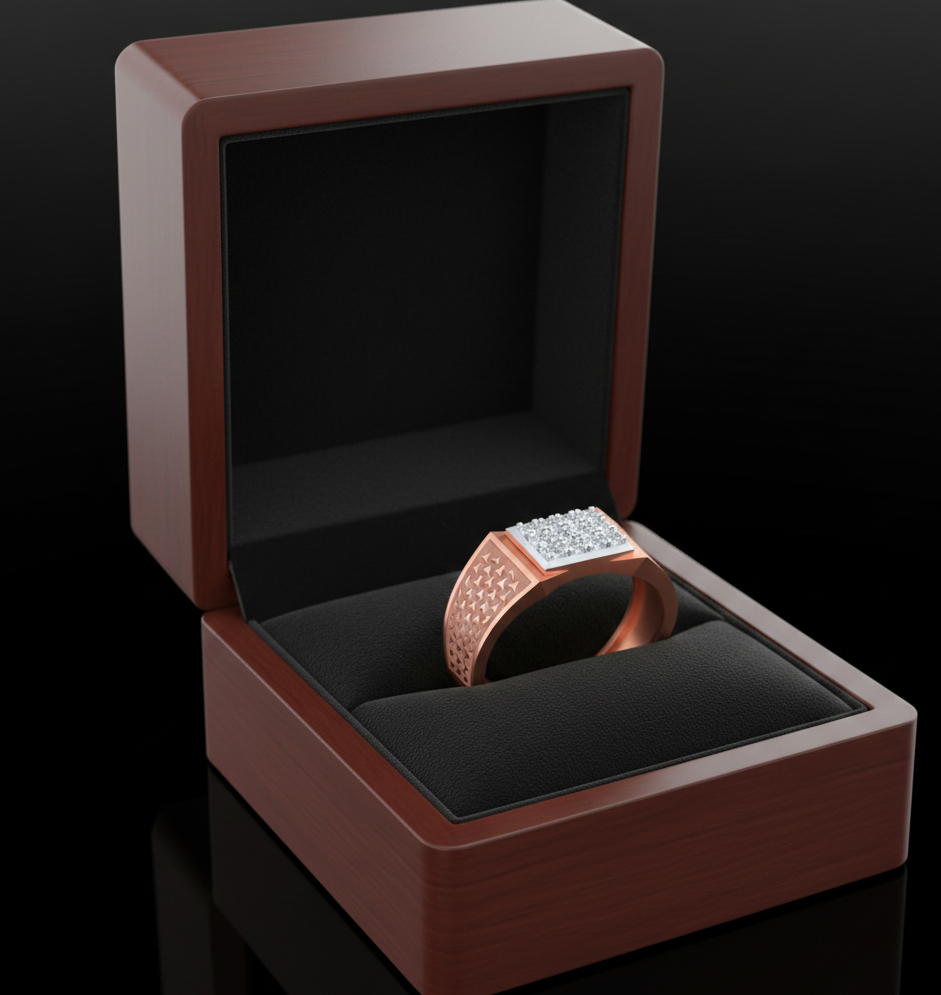 Urban Elite Diamond Gents Ring