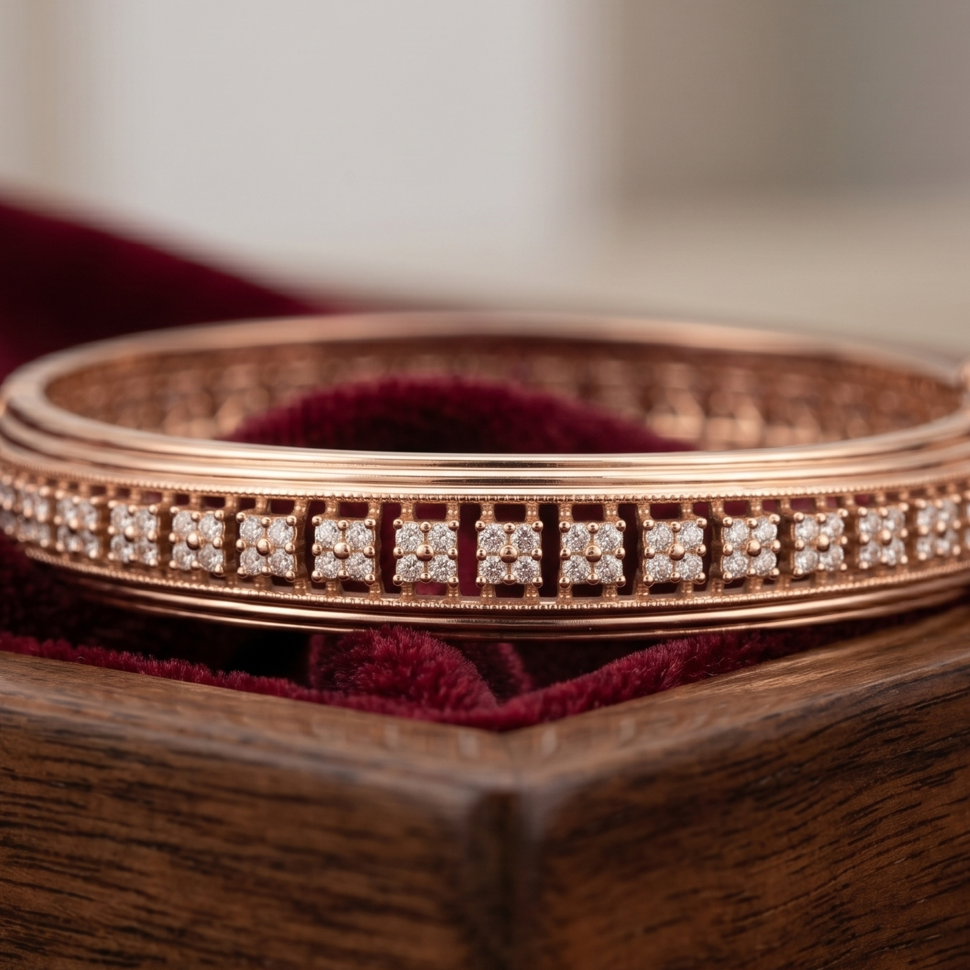 Diamond Glow Bangles
