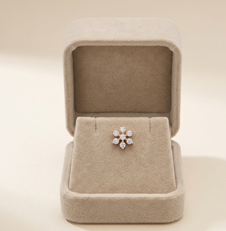 Luxe Radiance Diamond Nosepin