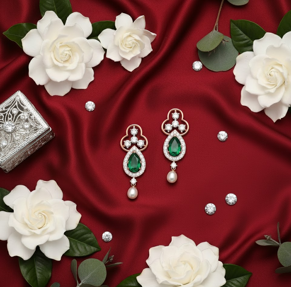 Everglow Diamond Danglers