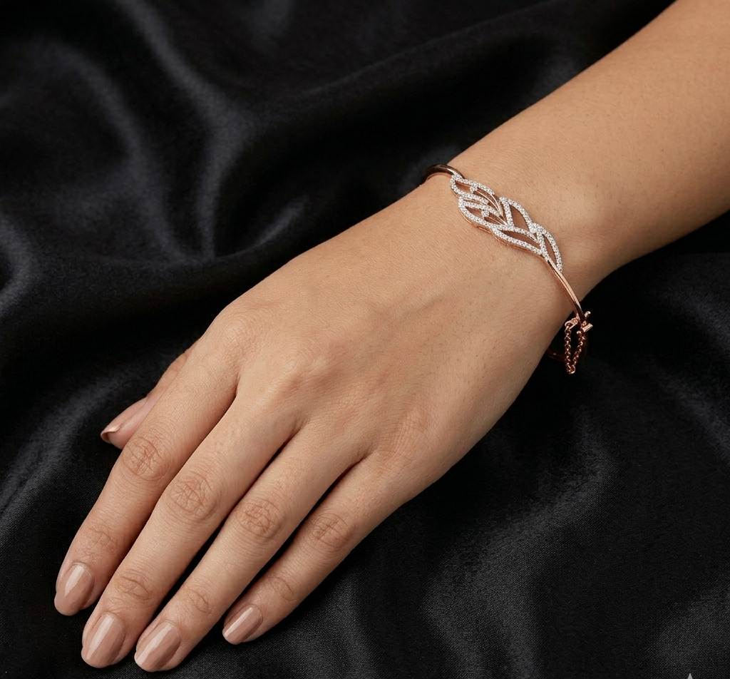 Diamond Bar Bracelet - 3