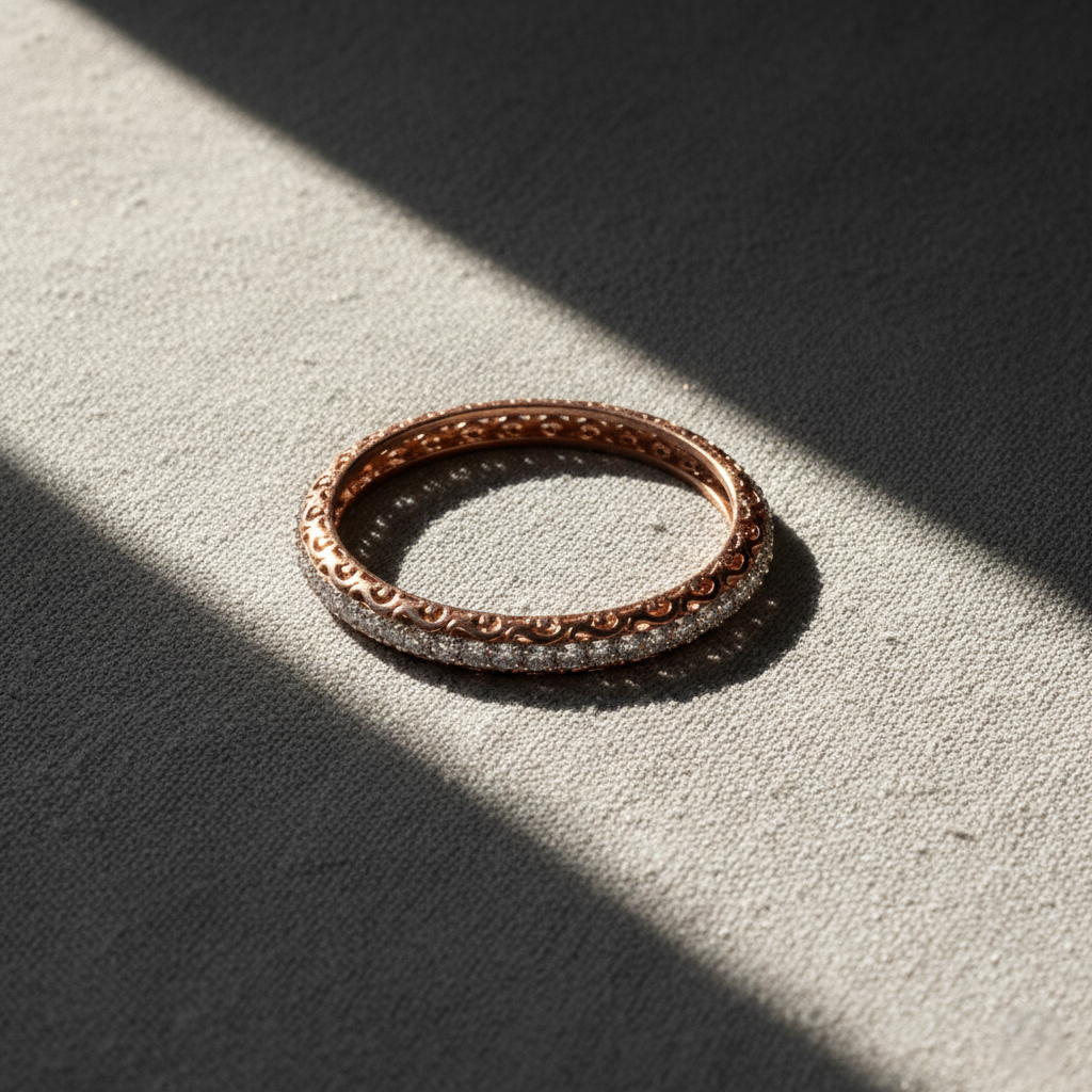 Anaya Lace Diamond Bangle