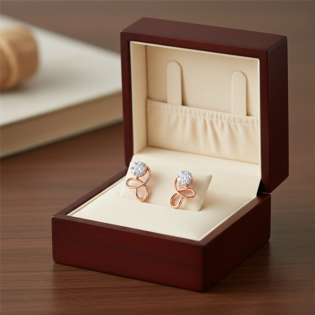 Signature Solitaire Diamond Studs