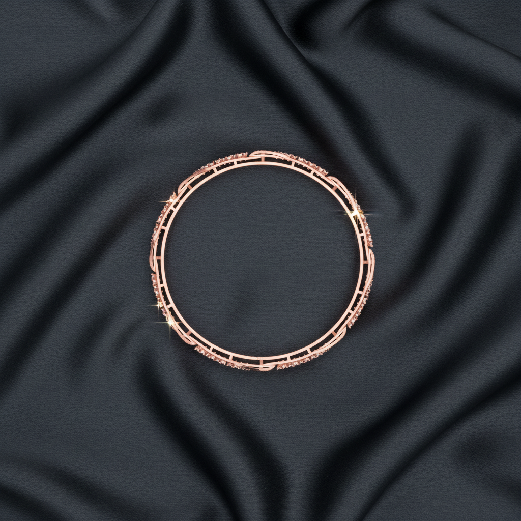 Radiant Crown Diamond Bangles - 4