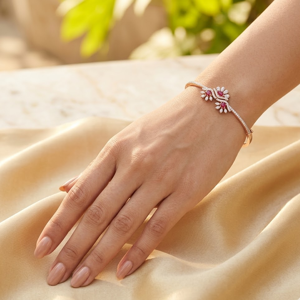 Diamond Elegant Cable Bracelet
