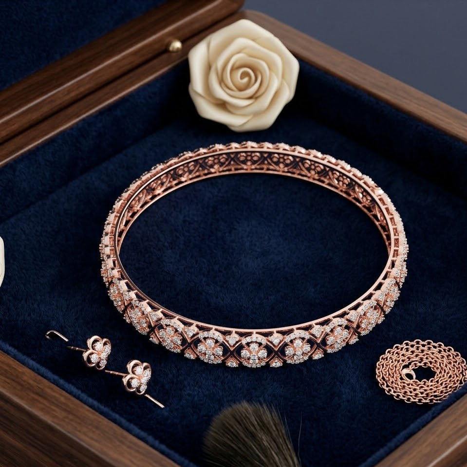 Luxe Diamond Fashion Bangles