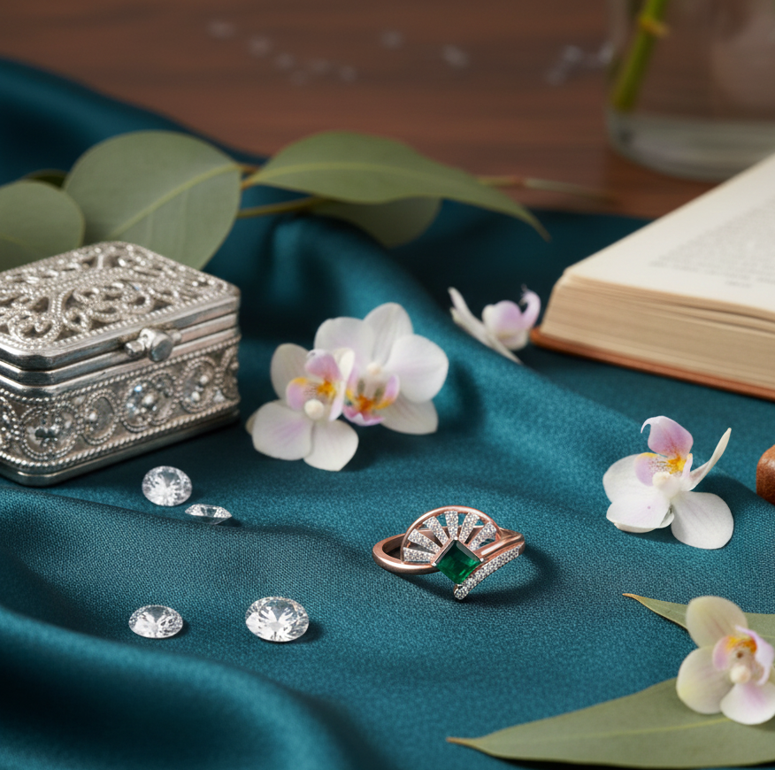 Empress Crown Muse Diamond Ring - 3