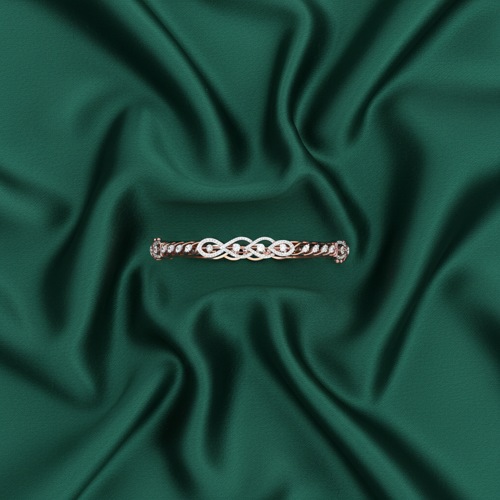 Eternal Sparkle Diamond Bangles - 3