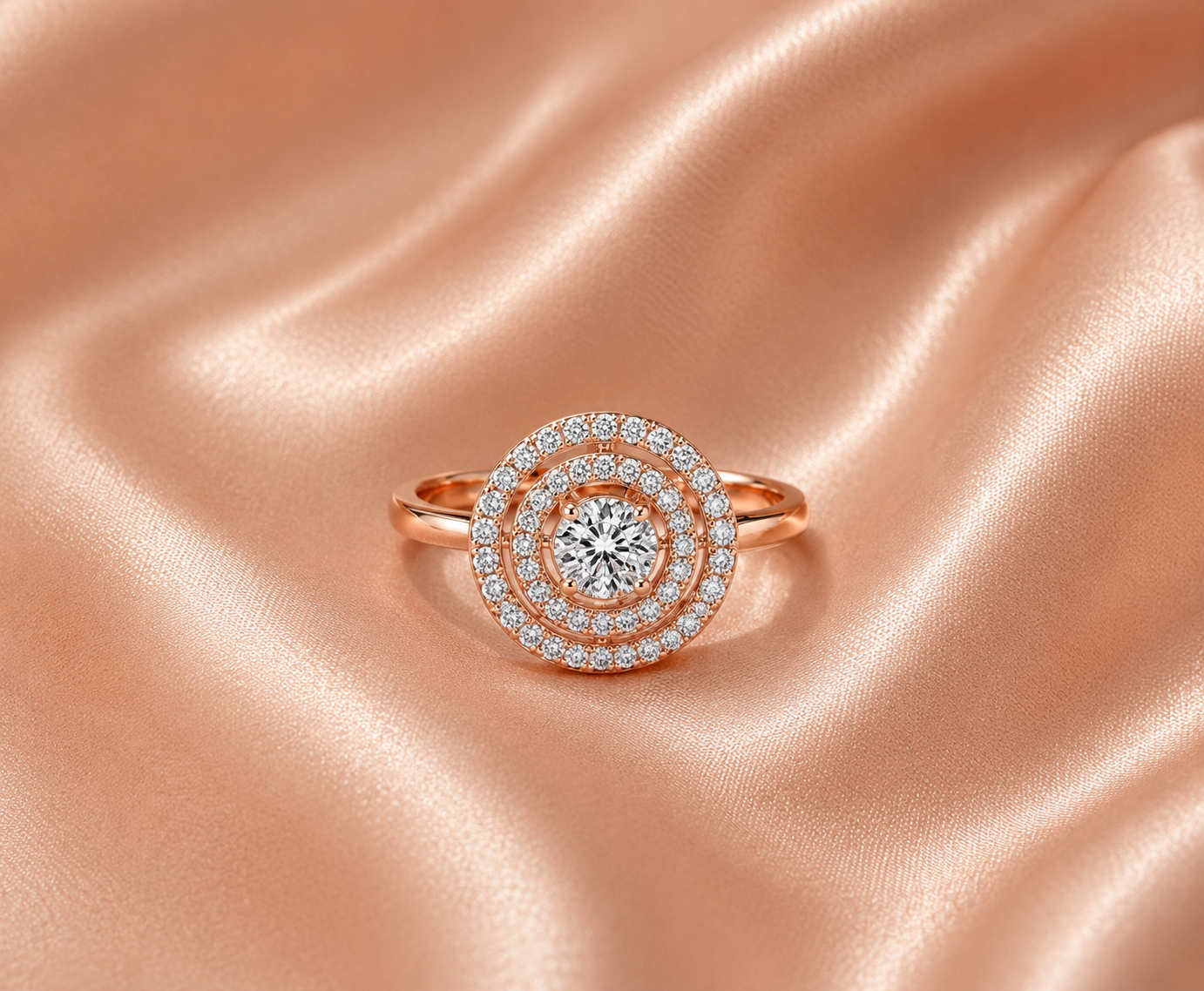 Divine Bloom Diamond Ladies Ring - 3