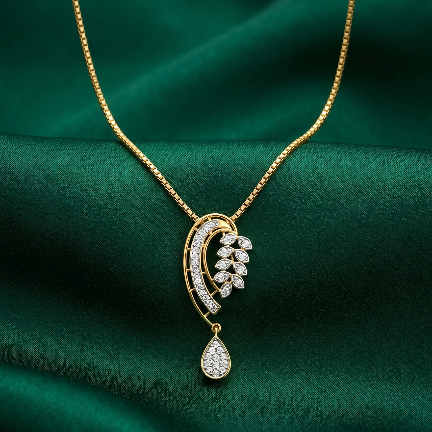 Velmora Diamond Pendant