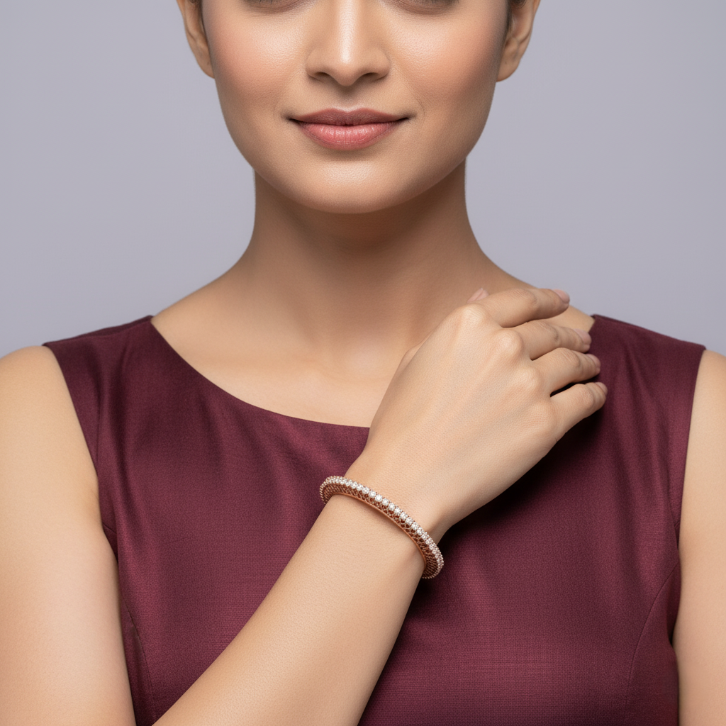 The Elora Radiance Diamond Bangle