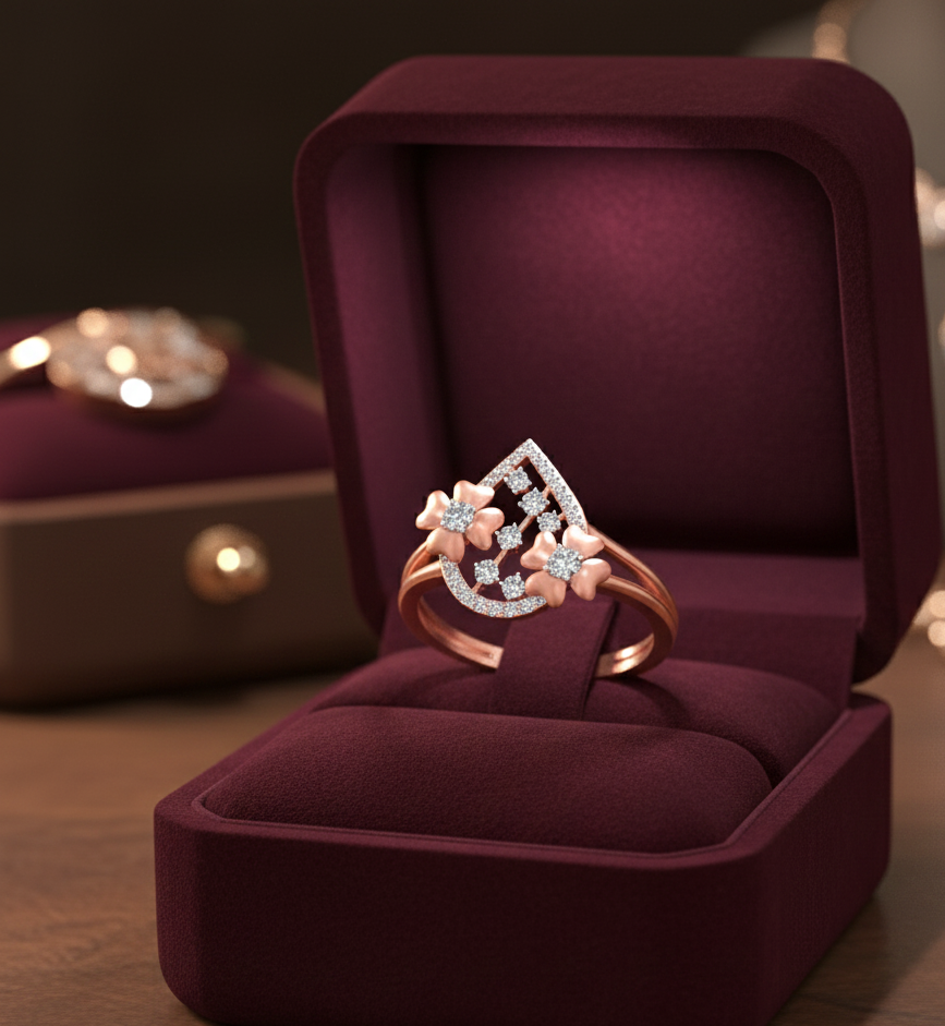Diamond Luxe Radiant Crest Ring