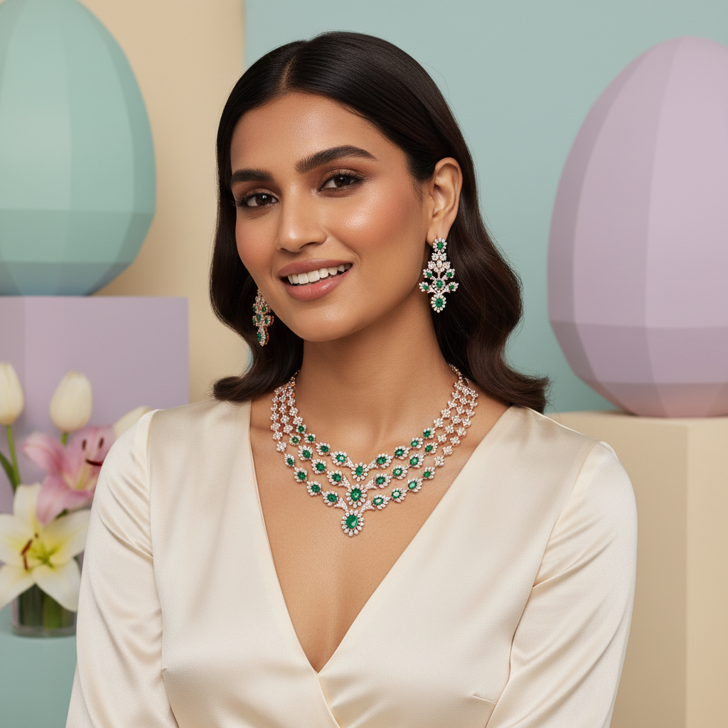 Supreme Diamond Luxe Necklace Set