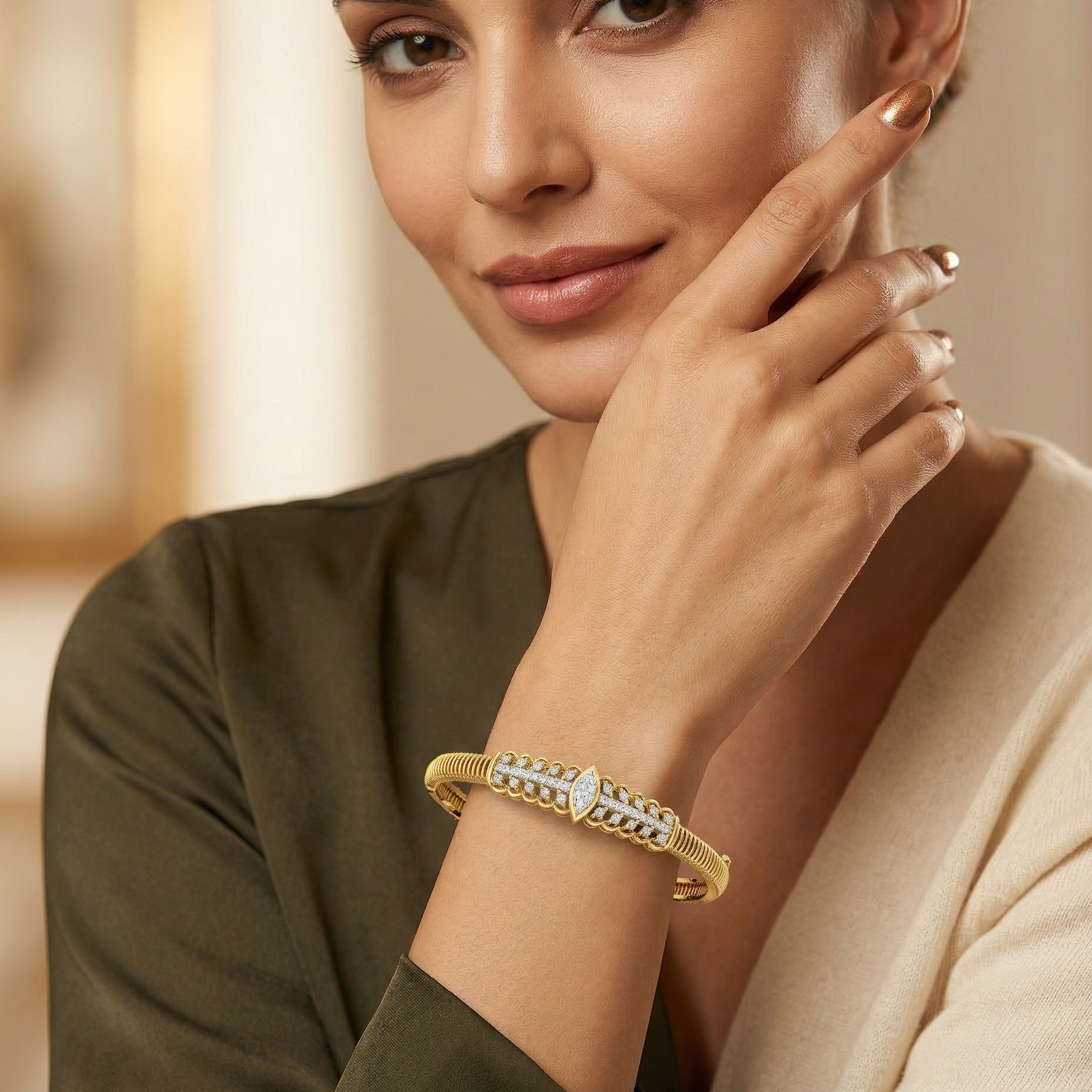 Opalight Diamond Elegance Bracelet