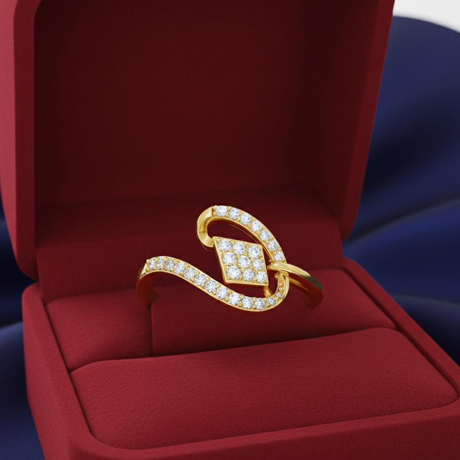 Empress Halo Bloom Diamond Ring