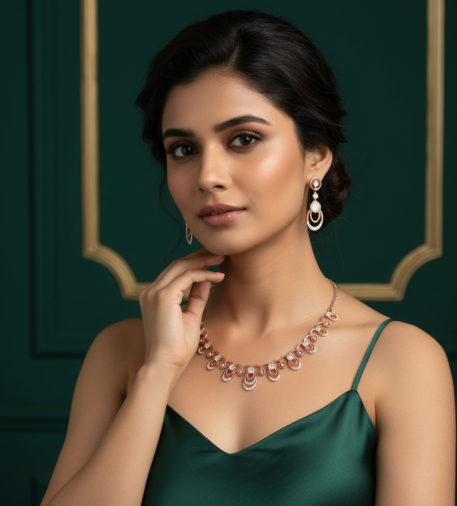 Iconic Diamond Necklace for Premium Looks