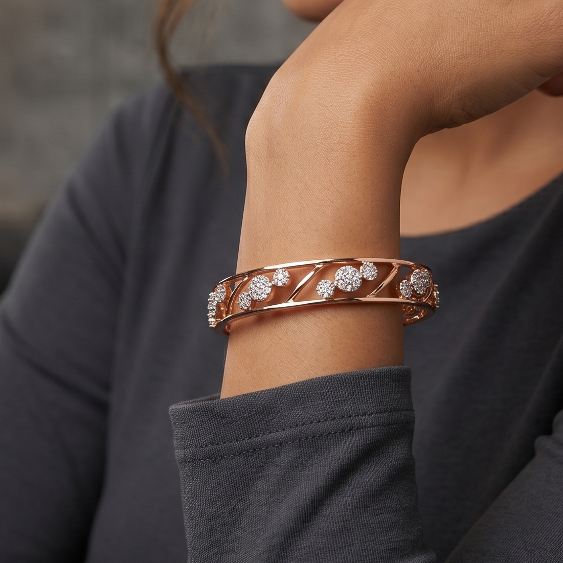 Diamond Treasure Bangles