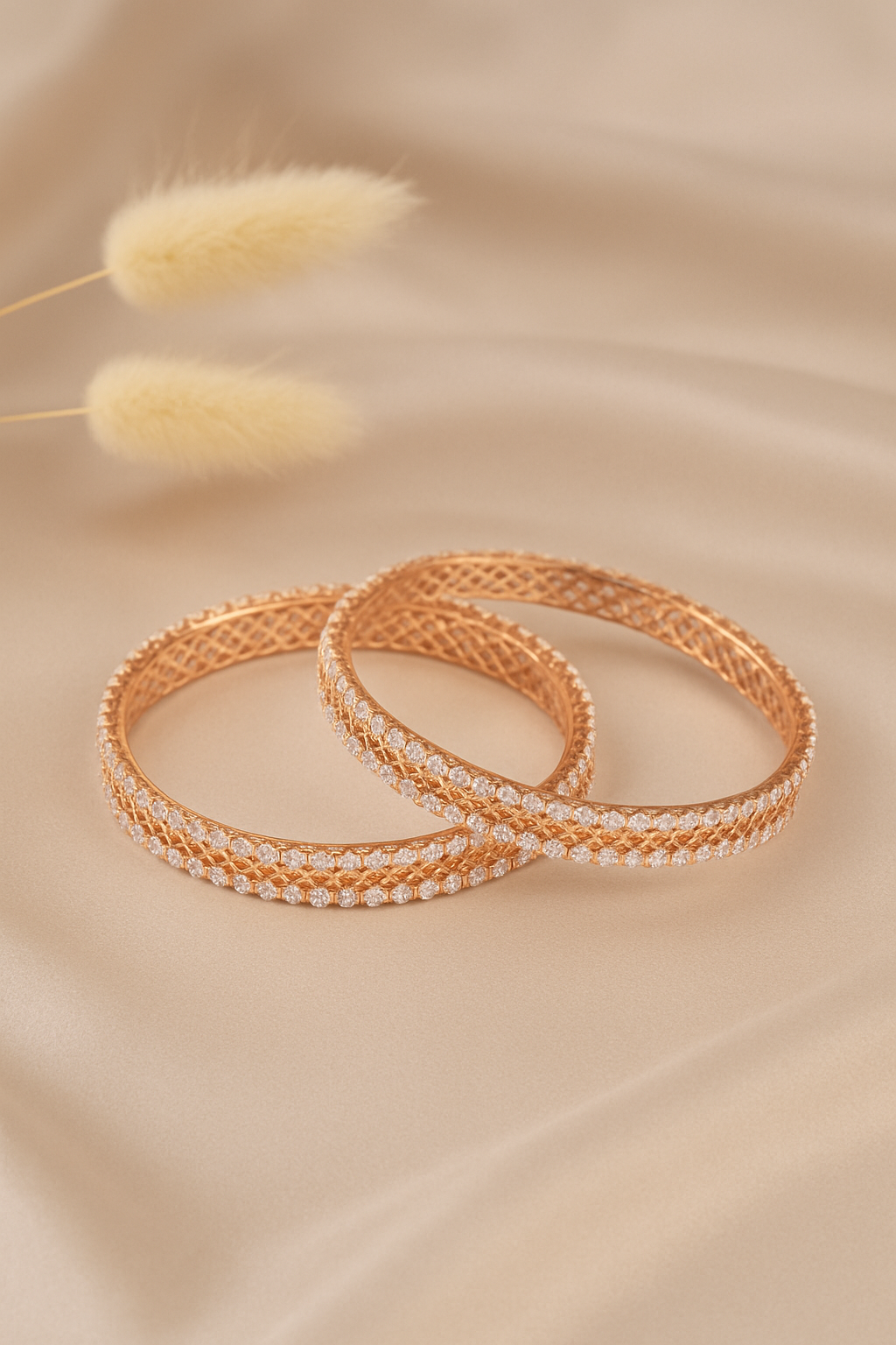 Celeste Cascade Diamond Bangle - 3