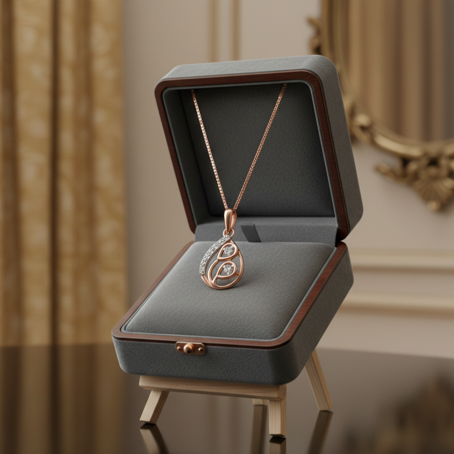 Regal Twinkle Diamond Pendant