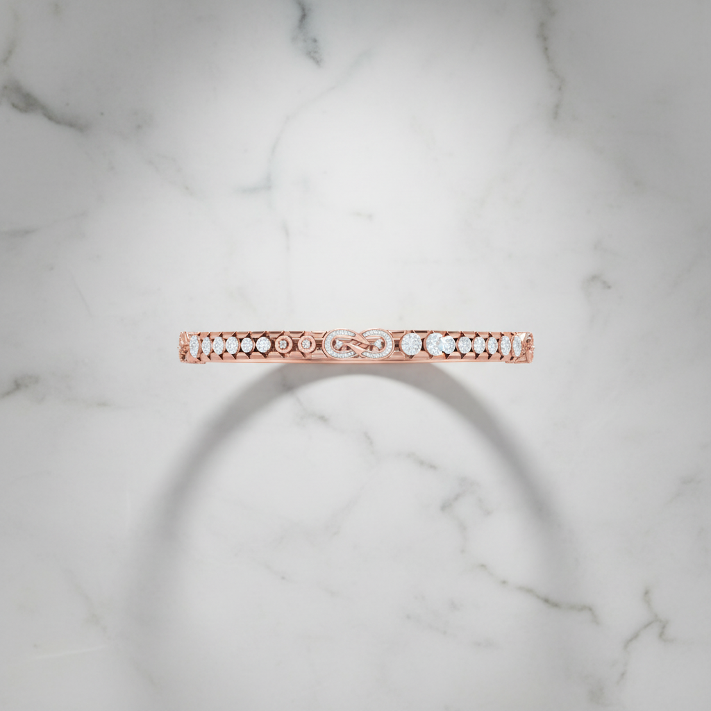 Diamond Bliss Luxury Bangles - 4