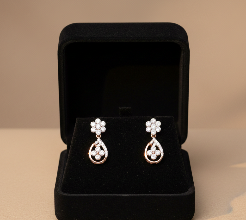 Estrella Spark Diamond Dangles