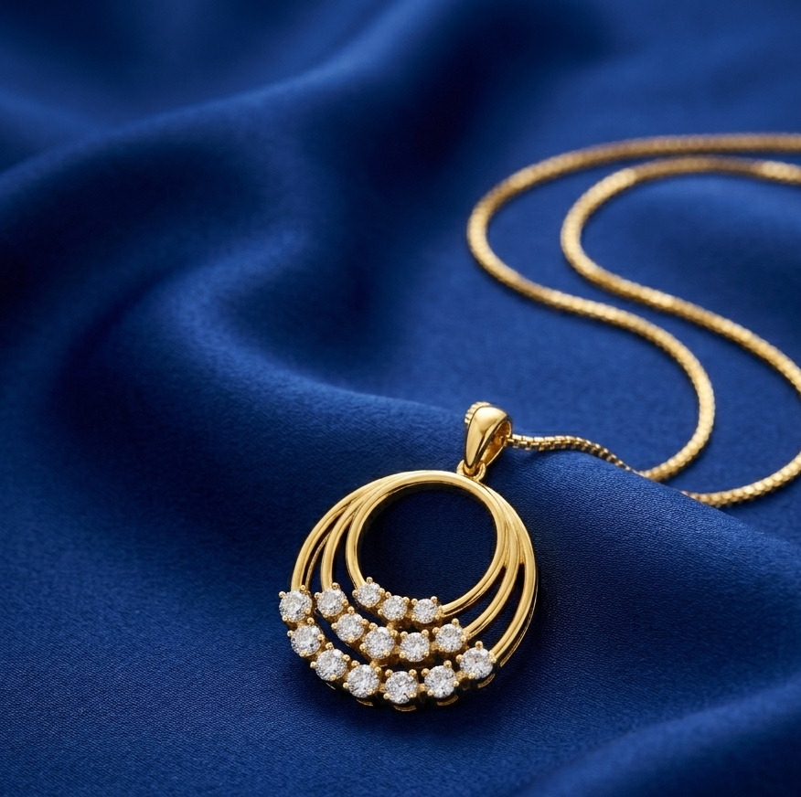 Opulent Diamond Pendant