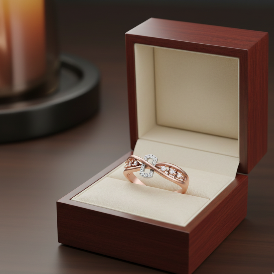 Prism Glow Diamond Ring