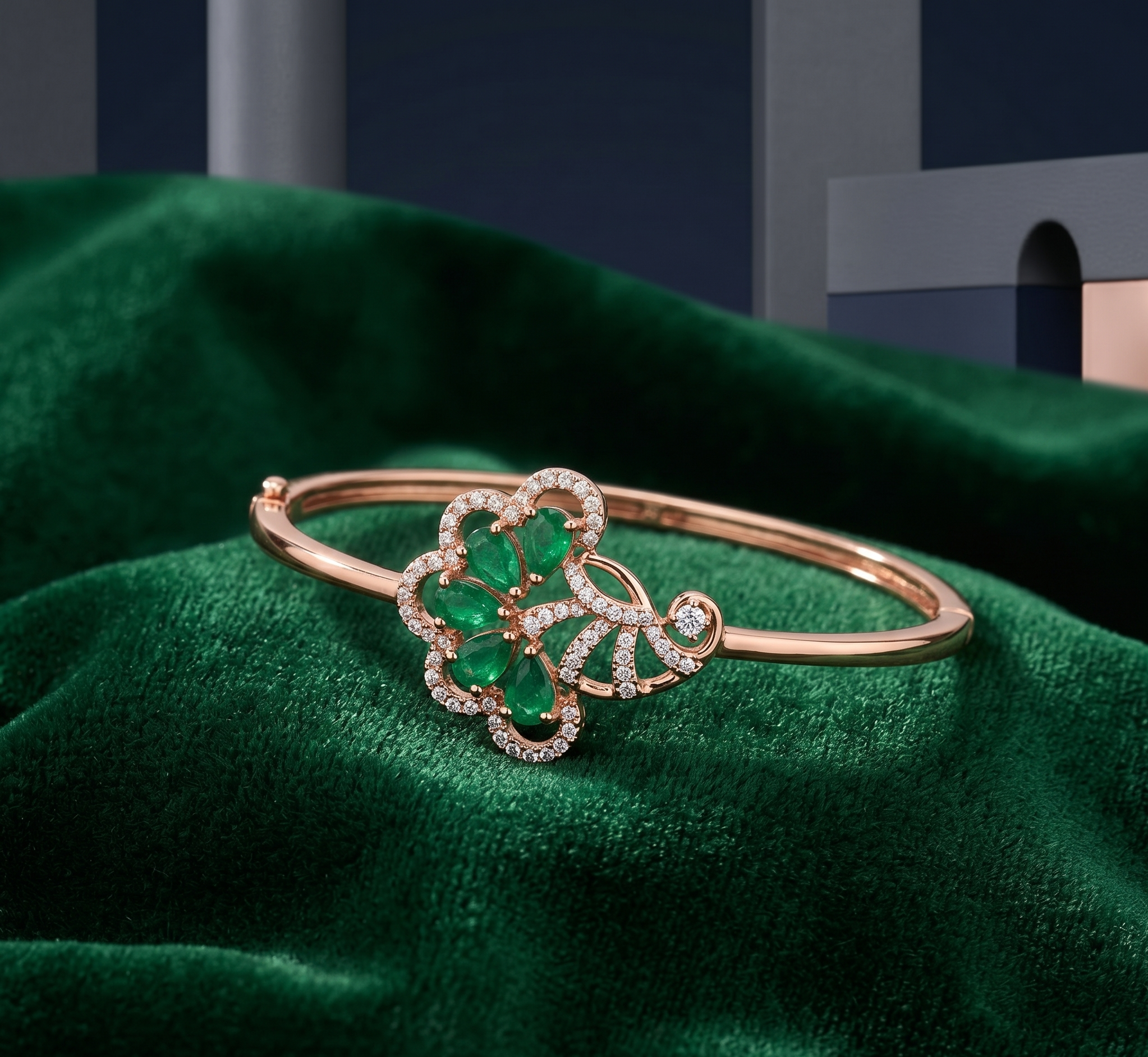 Diamond Infinity Link Bracelet
