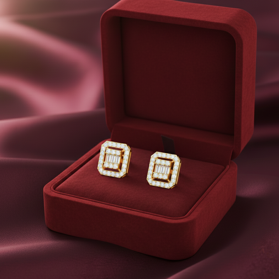 Elegant Diamond Stud Earrings for Women Collection