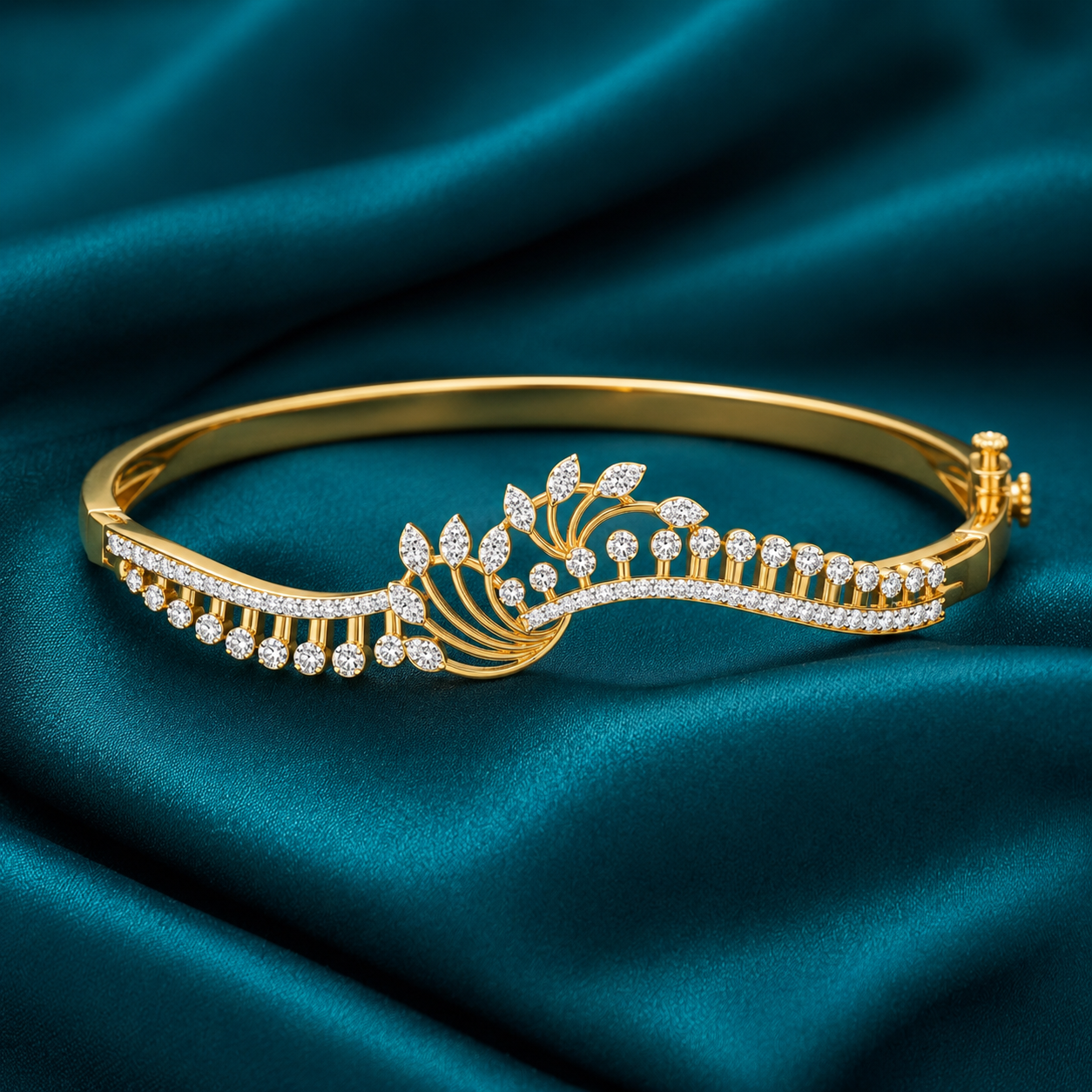 Golden Touch Diamond Bracelet