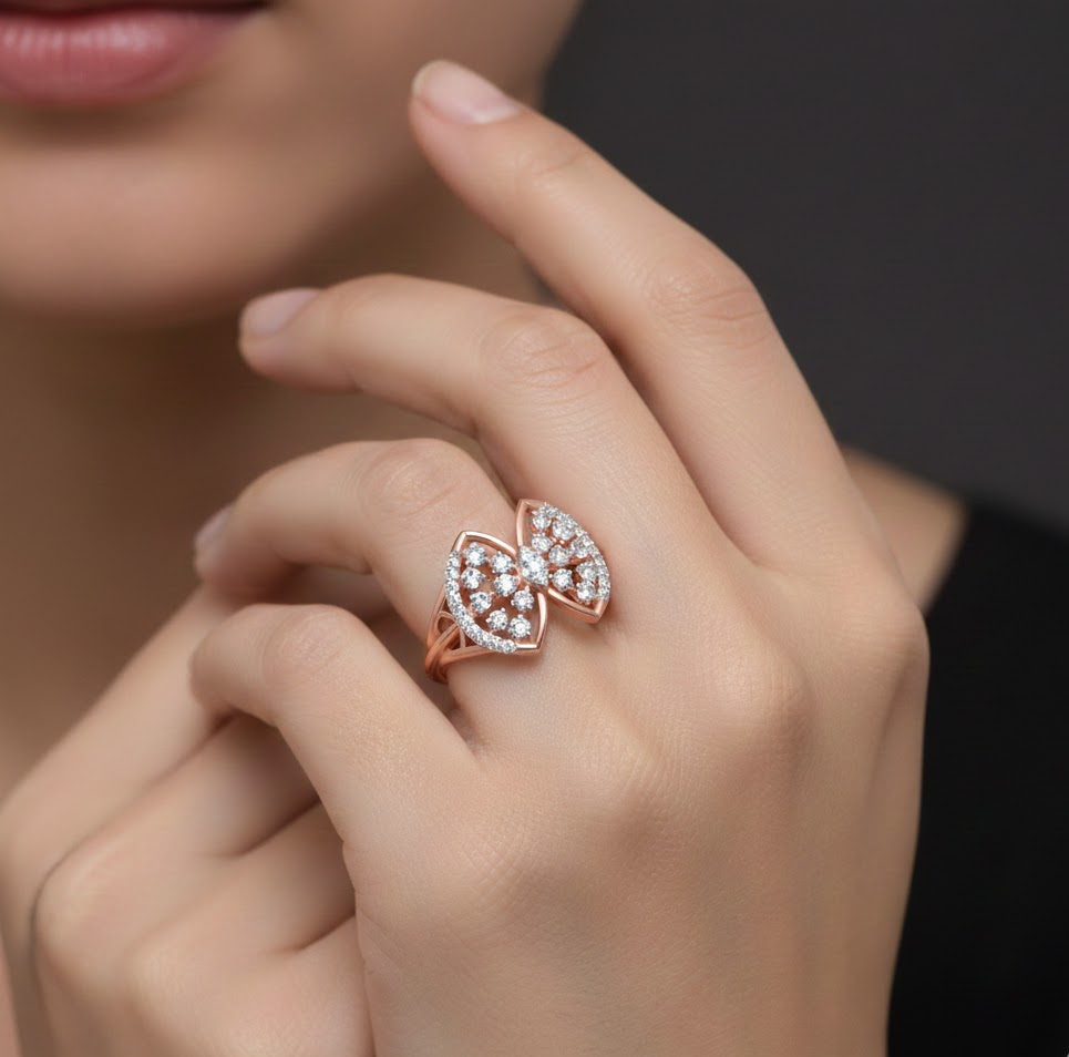 Luxe Harmony Diamond Ladies Ring