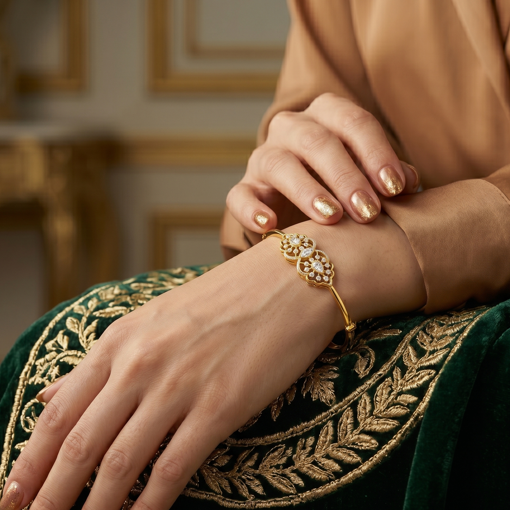 Diamond Glow Link Bracelet - 3