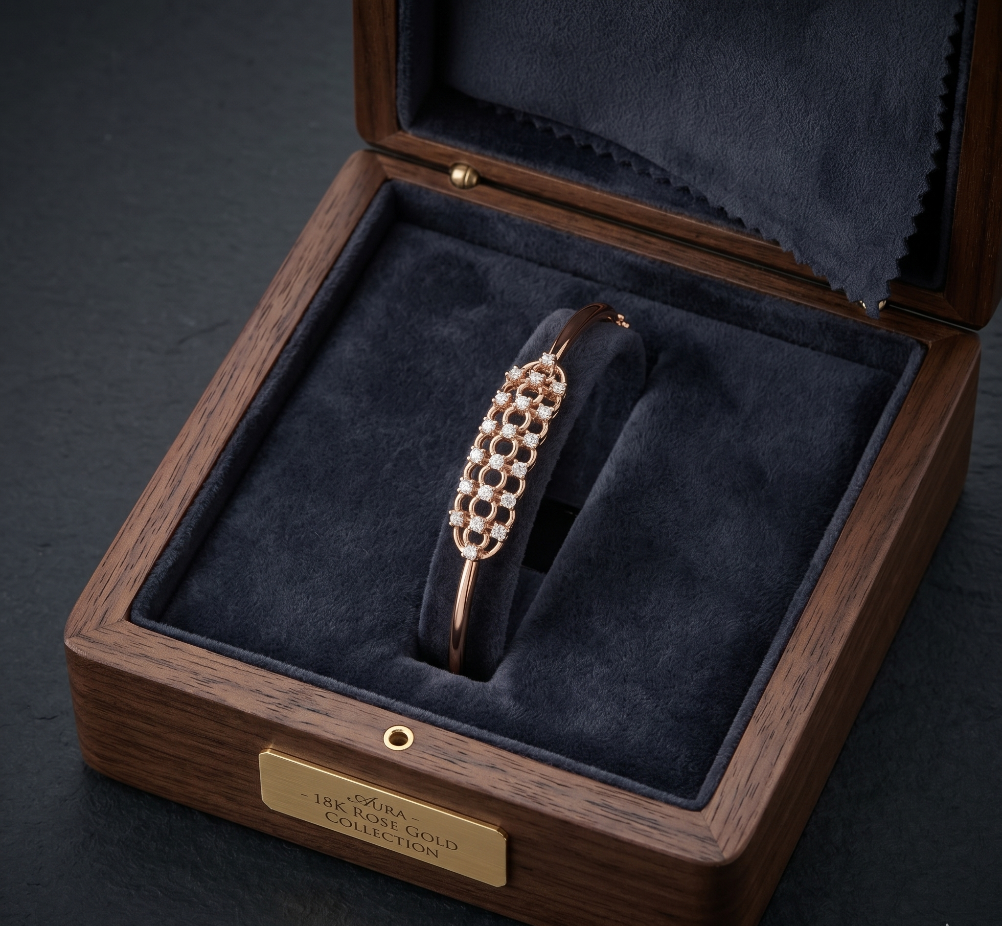 Diamond Modern Link Bracelet