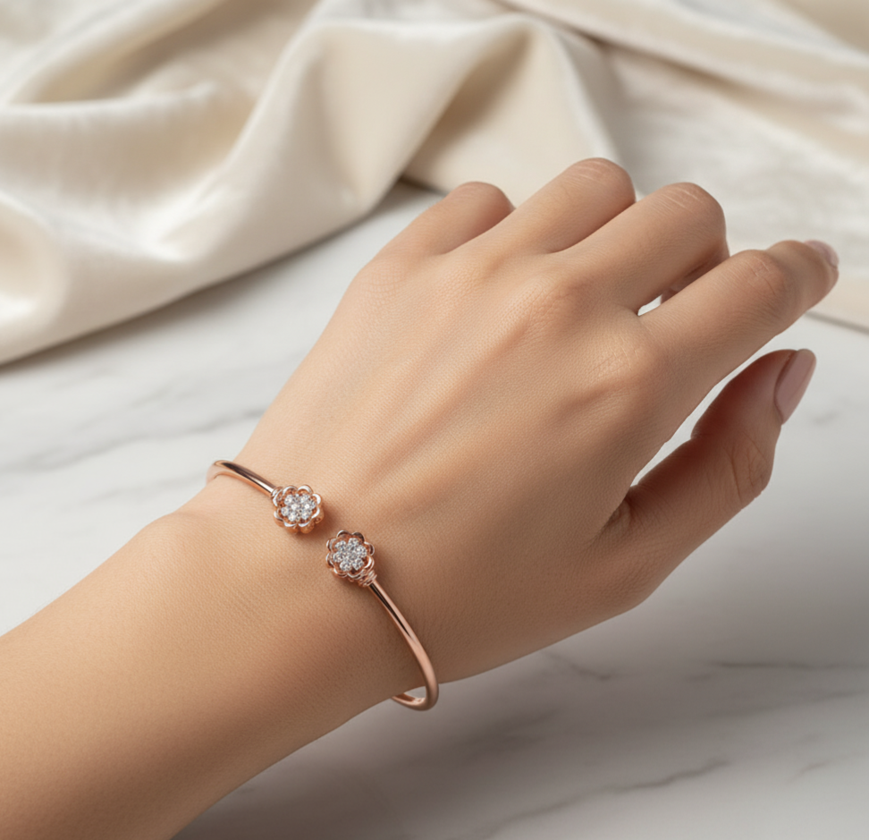 Refined Elegant Diamond Bracelet