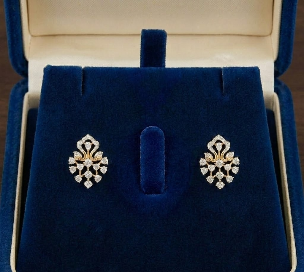 Diamond Celestial Glow Earrings - 5