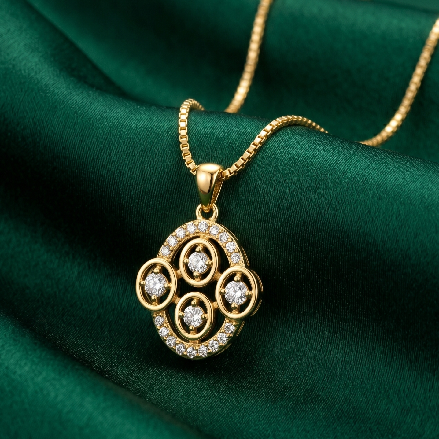 Orlina Diamond Pendant