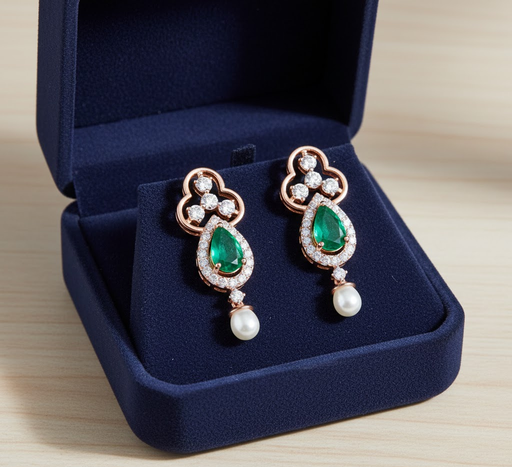 Everglow Diamond Danglers